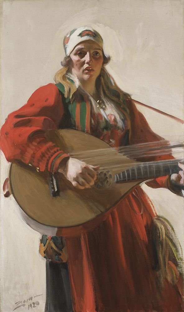 Homeland tones 1920 art print by Anders Leonard Zorn for $57.95 CAD