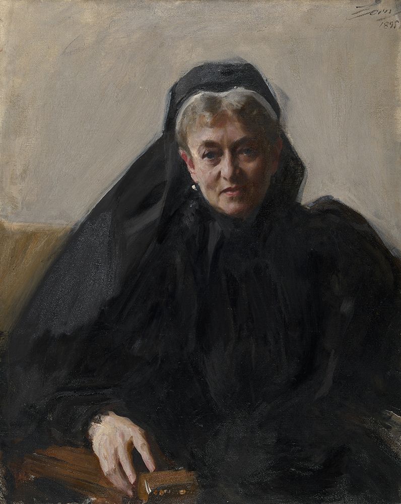 Maria Sheldon Scammon 1895 art print by Anders Leonard Zorn for $57.95 CAD