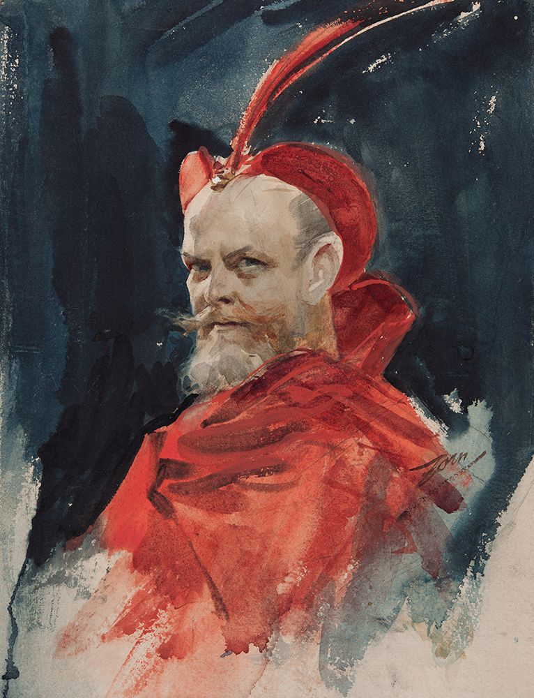 Mefisto, Konsul Dahlander 1884 art print by Anders Leonard Zorn for $57.95 CAD