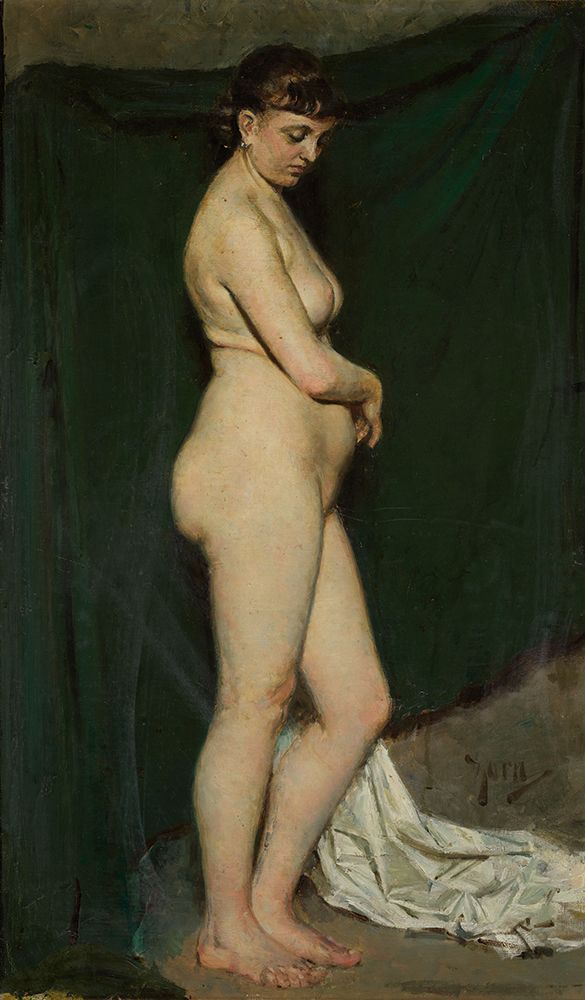 Model Study 1879 art print by Anders Leonard Zorn for $57.95 CAD