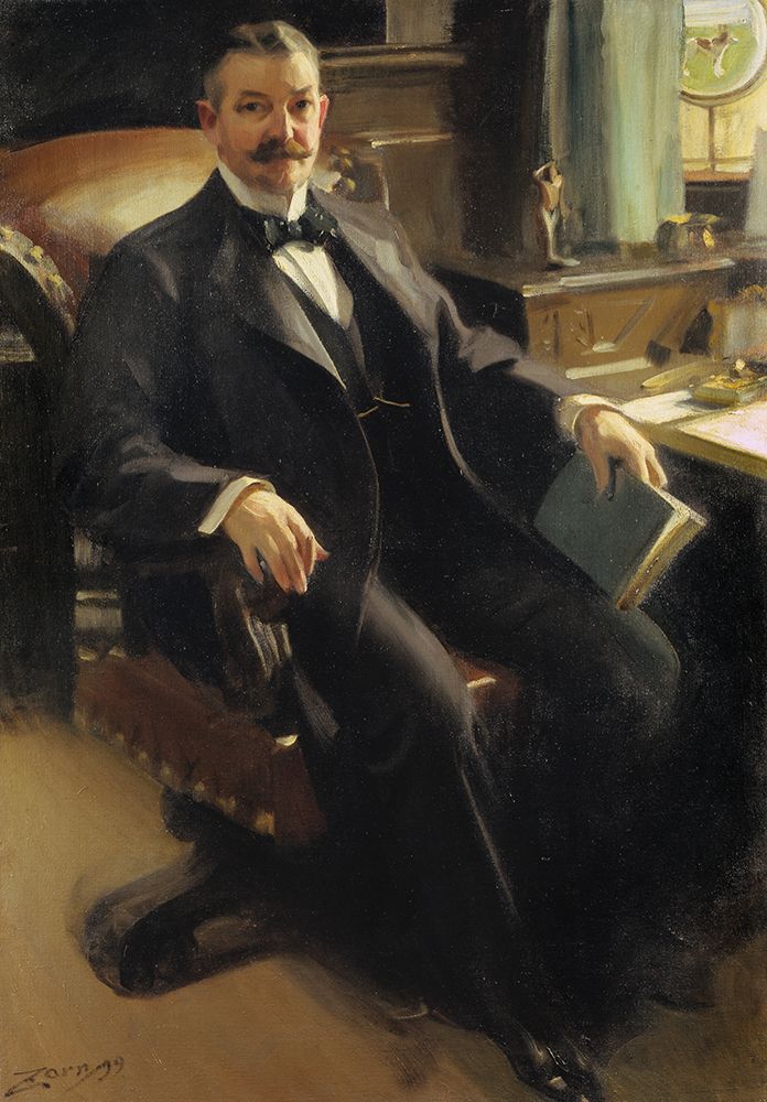 Mr Henry Clay Pierce 1899 art print by Anders Leonard Zorn for $57.95 CAD