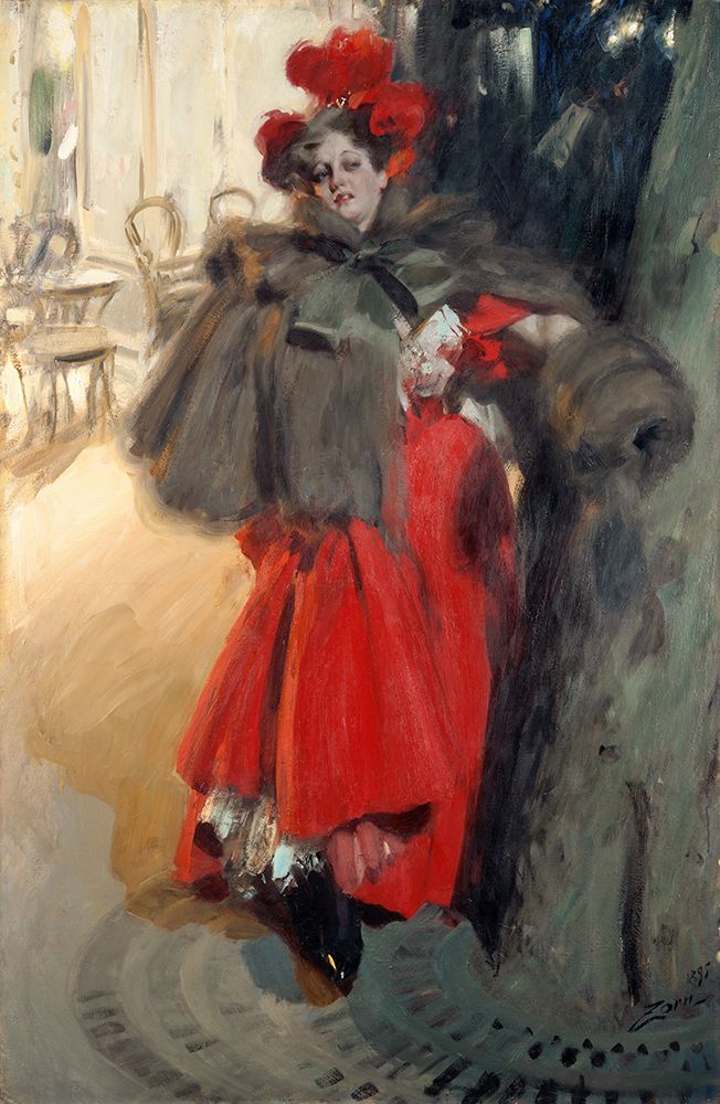 Night Effect 1895 art print by Anders Leonard Zorn for $57.95 CAD