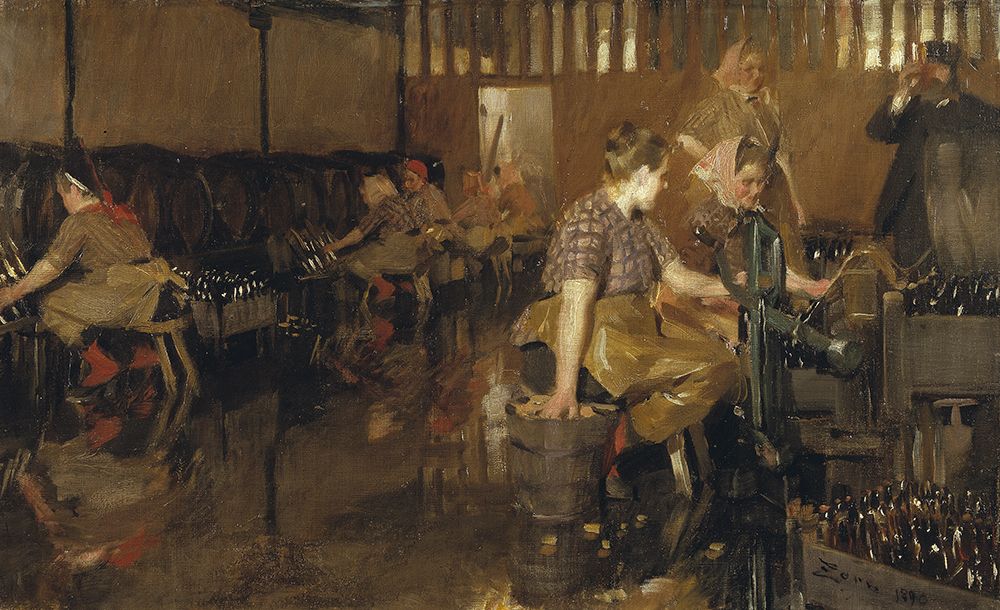 The Little Brewery 1890 art print by Anders Leonard Zorn for $57.95 CAD