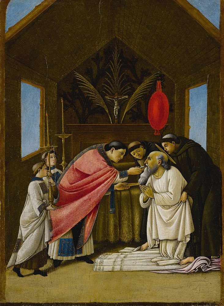 The Last Communion of Saint Jerome art print by Sandro Botticelli for $57.95 CAD