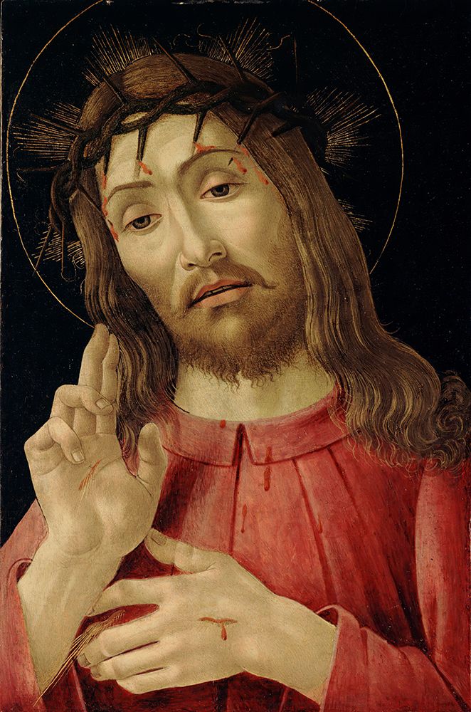 The Resurrected Christ ca 1480 art print by Sandro Botticelli for $57.95 CAD