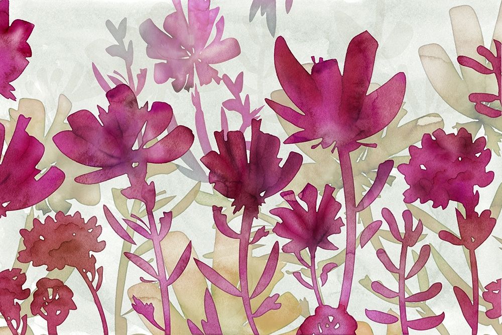 Burgundy Iris art print by Delores Naskrent for $57.95 CAD