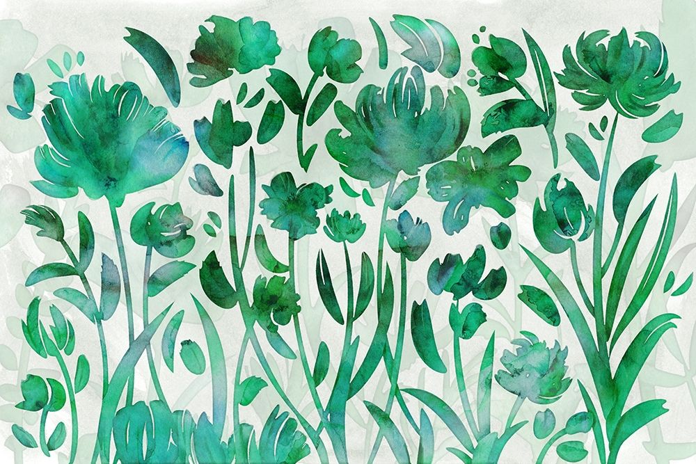 Jade Paradise art print by Delores Naskrent for $57.95 CAD