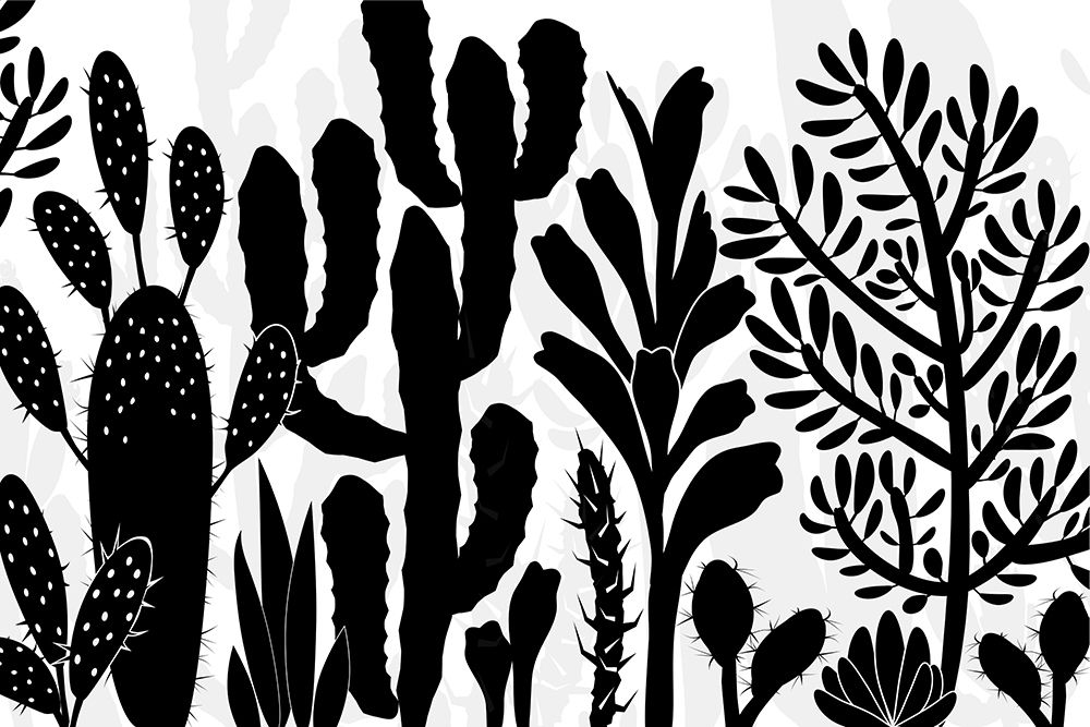 Cactus Farm art print by Delores Naskrent for $57.95 CAD