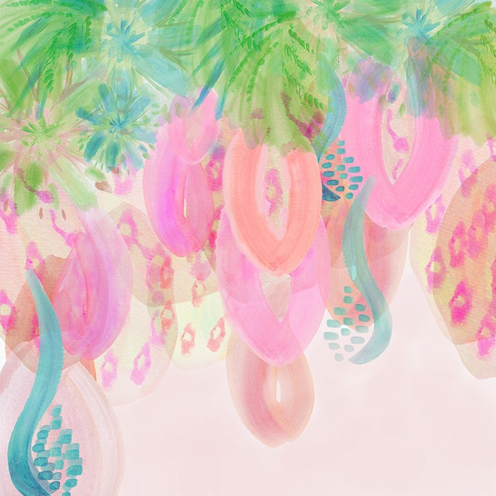 Tropical Canopy art print by Flora Kouta for $57.95 CAD