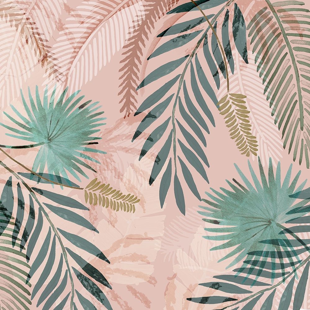Vintage Palms I art print by Flora Kouta for $57.95 CAD
