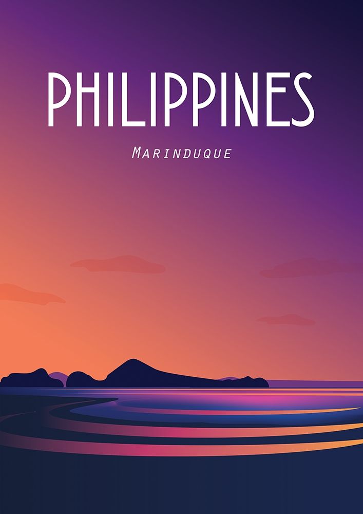 phlippines travel poster art print by ARCTIC FRAME for $57.95 CAD