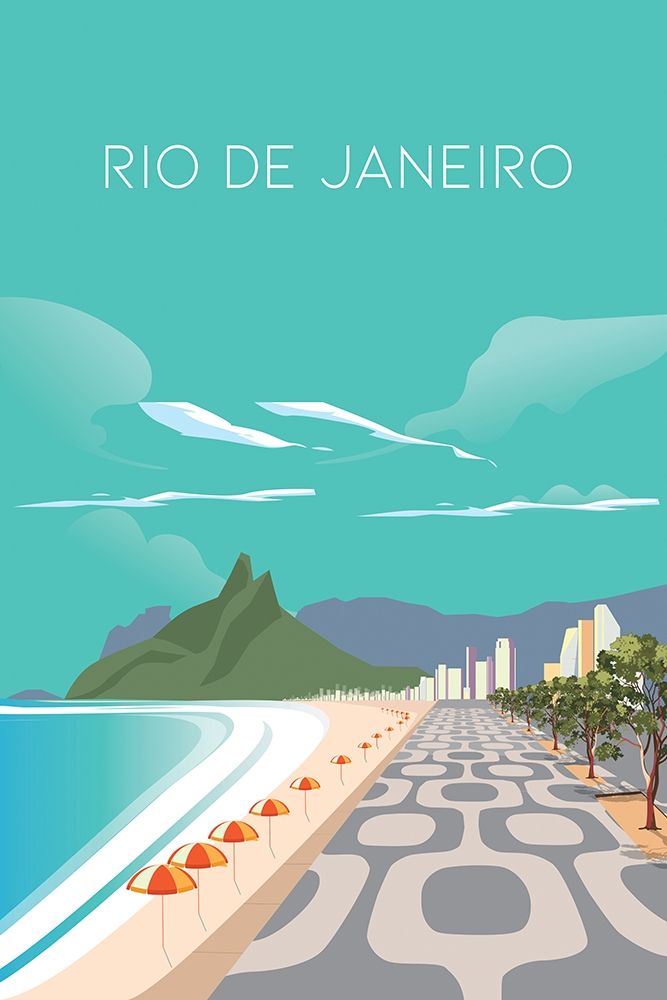 rio art print by ARCTIC FRAME for $57.95 CAD