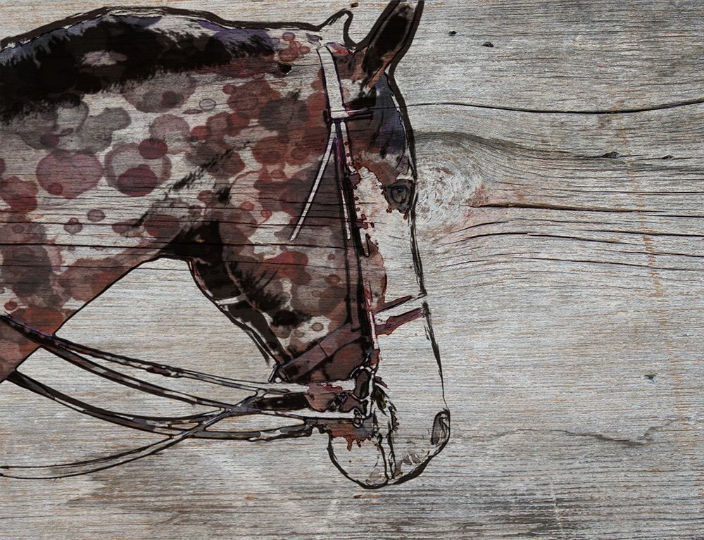 Chase-Brown Horse art print by Irena Orlov for $57.95 CAD