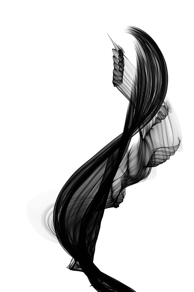 Black and White Modern Minimal II art print by Irena Orlov for $57.95 CAD