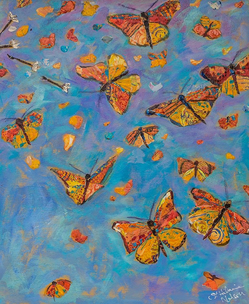 Monarch Migration art print by Elizabeth St Hilaire for $57.95 CAD