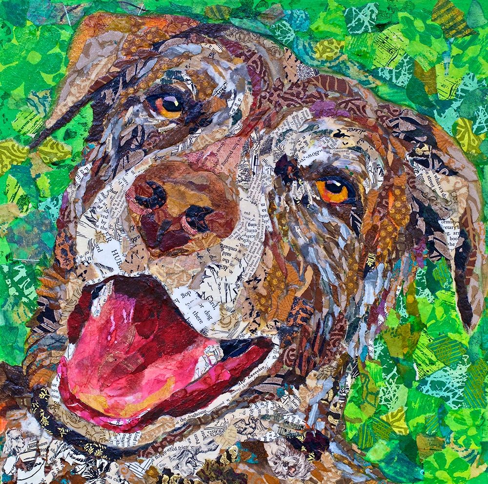 Ben Dog art print by Elizabeth St Hilaire for $57.95 CAD