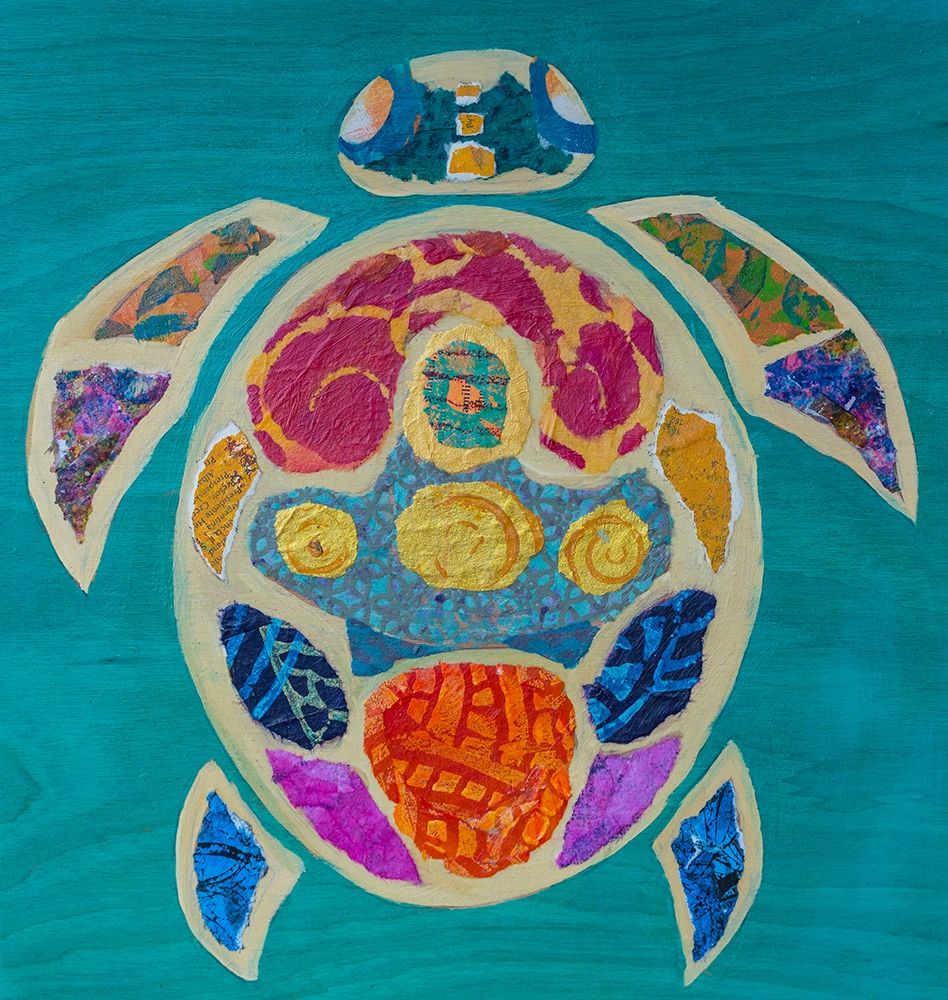 Sea Turtle II art print by Elizabeth St Hilaire for $57.95 CAD