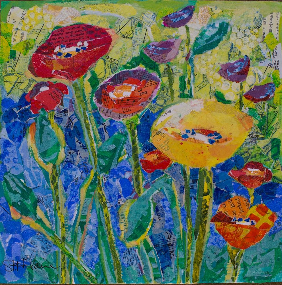 Field of Poppies art print by Elizabeth St Hilaire for $57.95 CAD