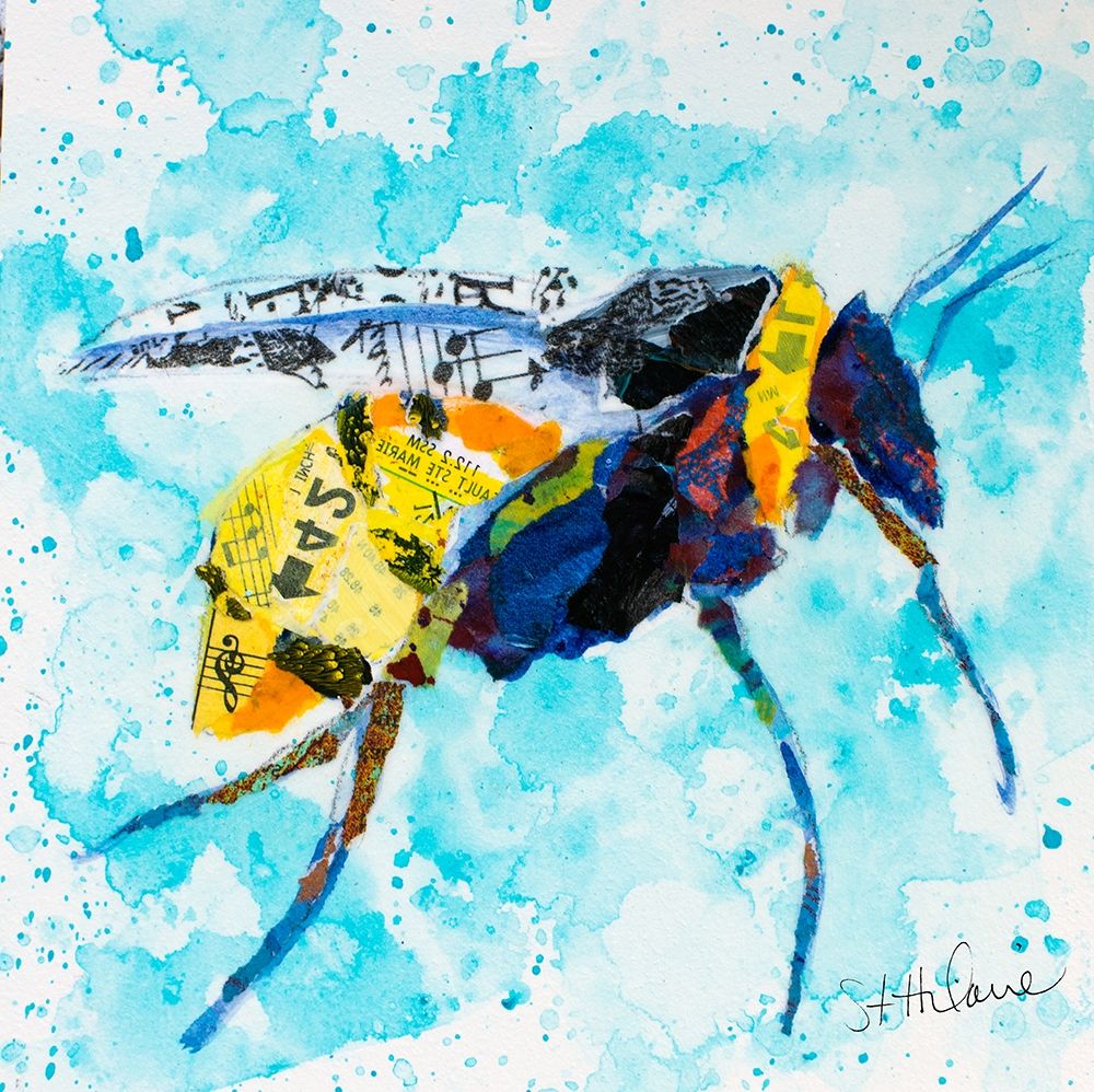 Buzzy Bee art print by Elizabeth St Hilaire for $57.95 CAD