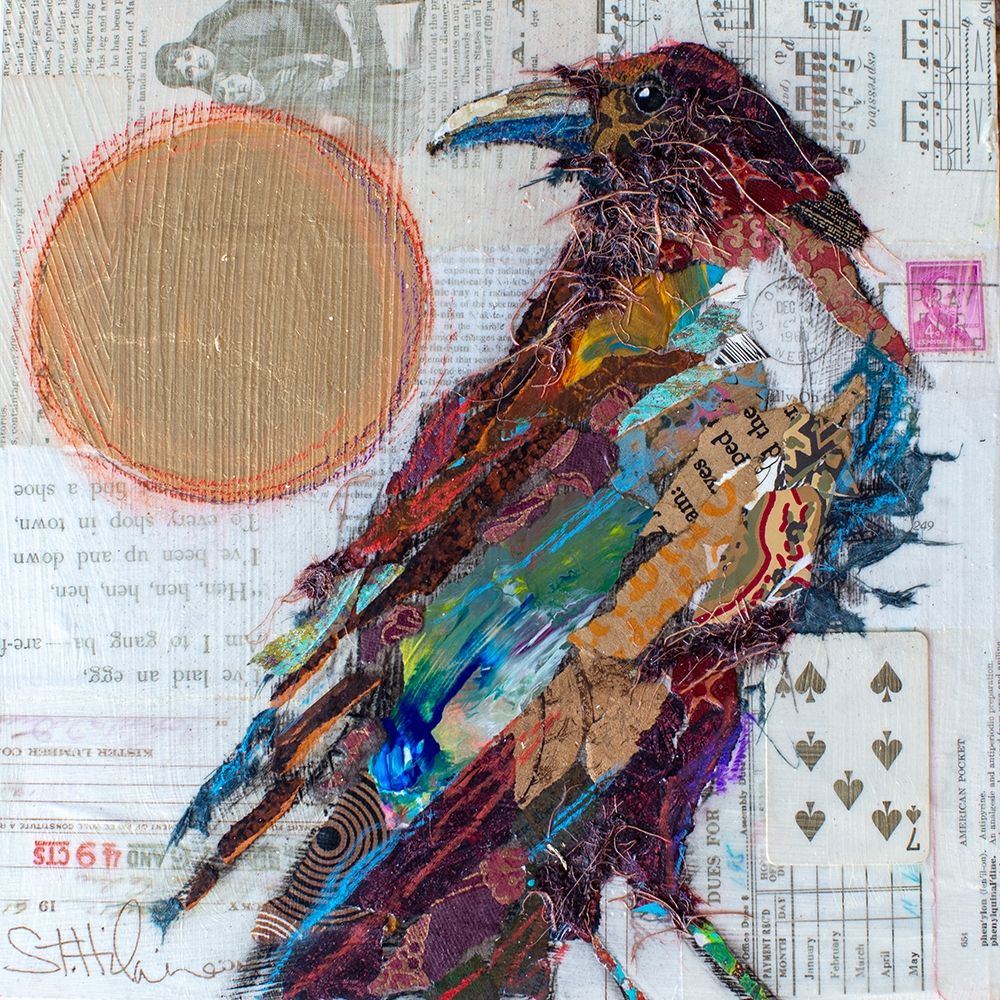 Golden Crow art print by Elizabeth St Hilaire for $57.95 CAD