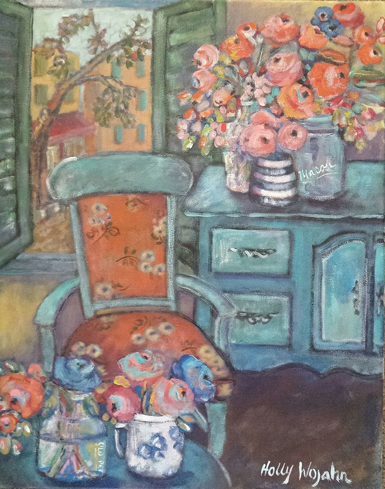 Another Room of Flowers art print by Holly Wojahn for $57.95 CAD