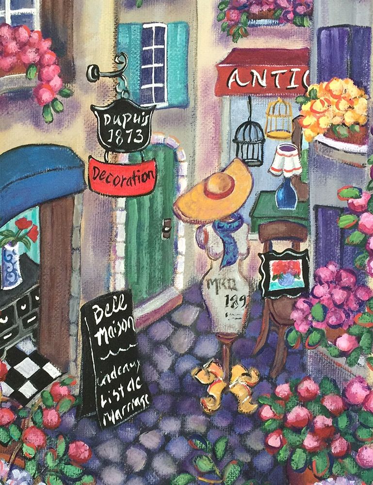Petite Rue Du Provence art print by Holly Wojahn for $57.95 CAD