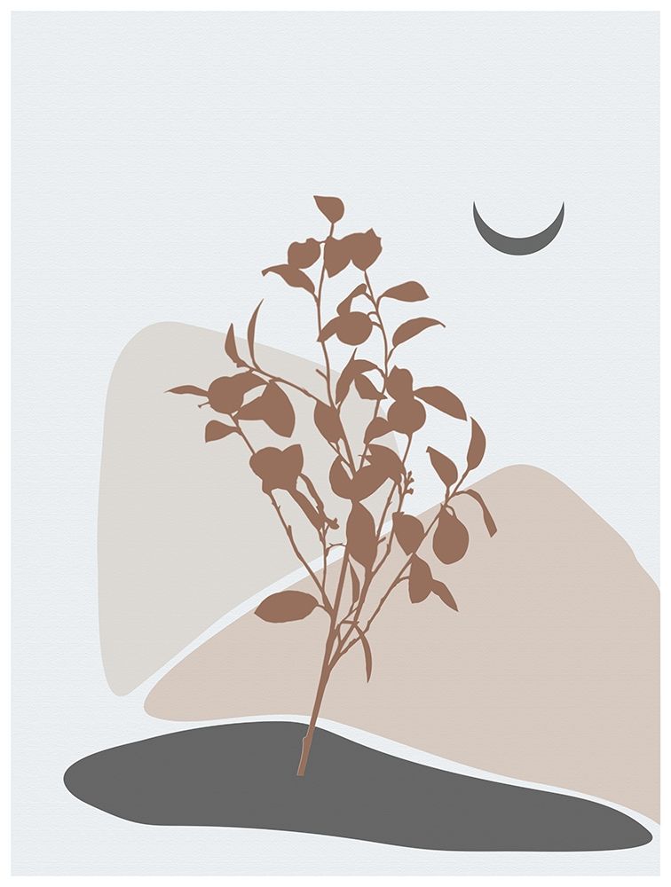 Abstract Minimal Lemon Tree art print by Sabrina Balbuena for $57.95 CAD