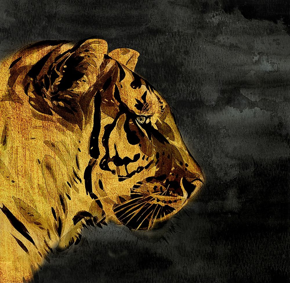 Wild Tiger art print by Agata Surma for $57.95 CAD