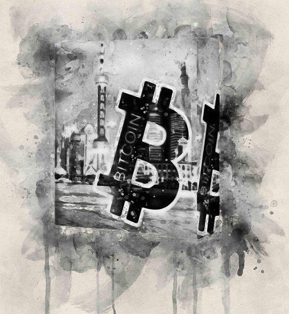 Bitcoin Block art print by Agata Surma for $57.95 CAD