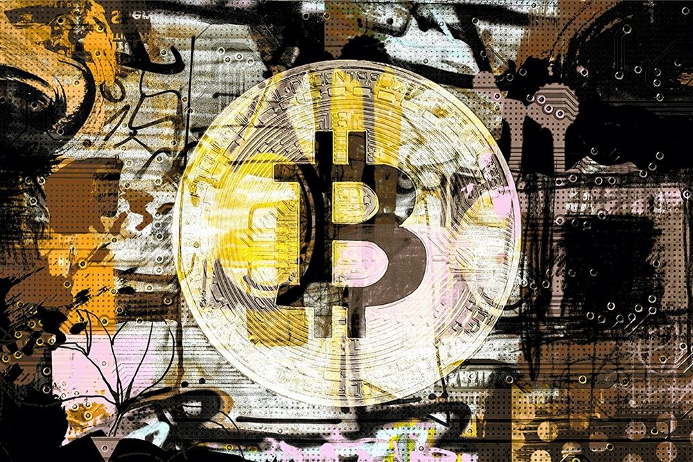 Crypto Currency Bitcoin II art print by Irena Orlov for $57.95 CAD