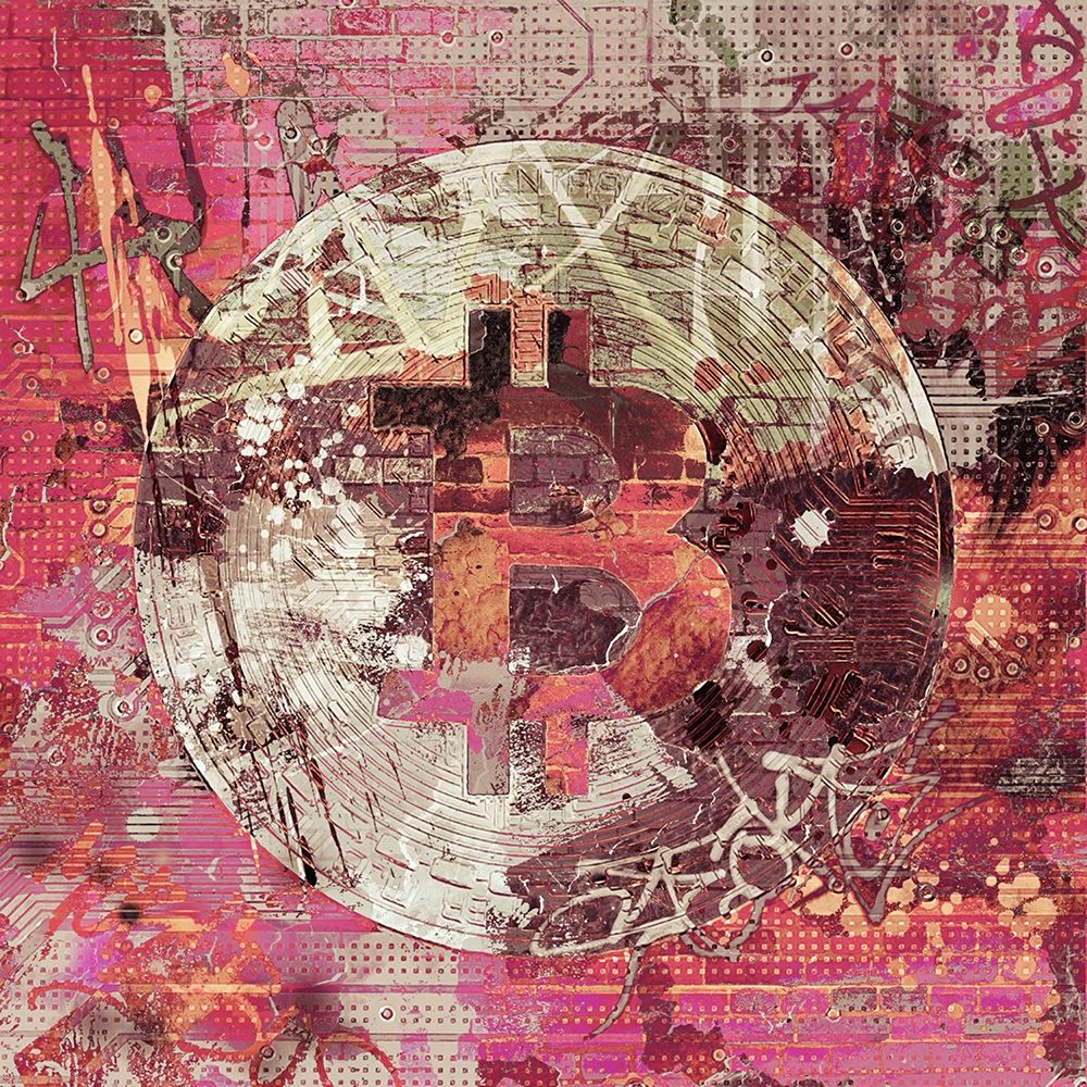 Bitcoin Coin Art III art print by Irena Orlov for $57.95 CAD