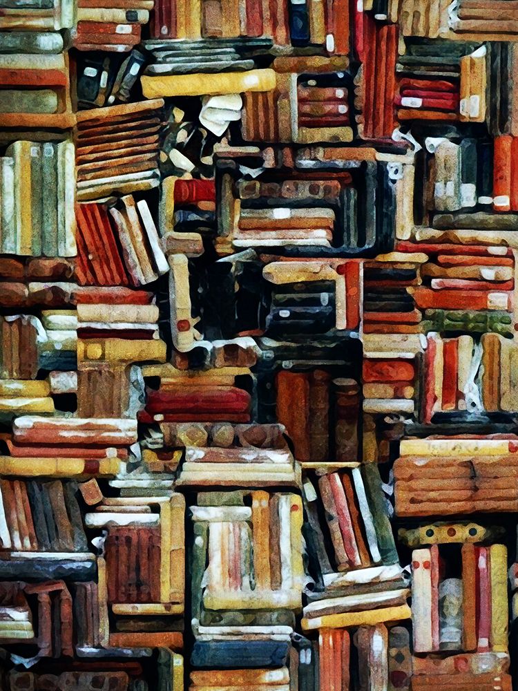 Built of Books Stacked art print by Ashley Aldridge for $57.95 CAD