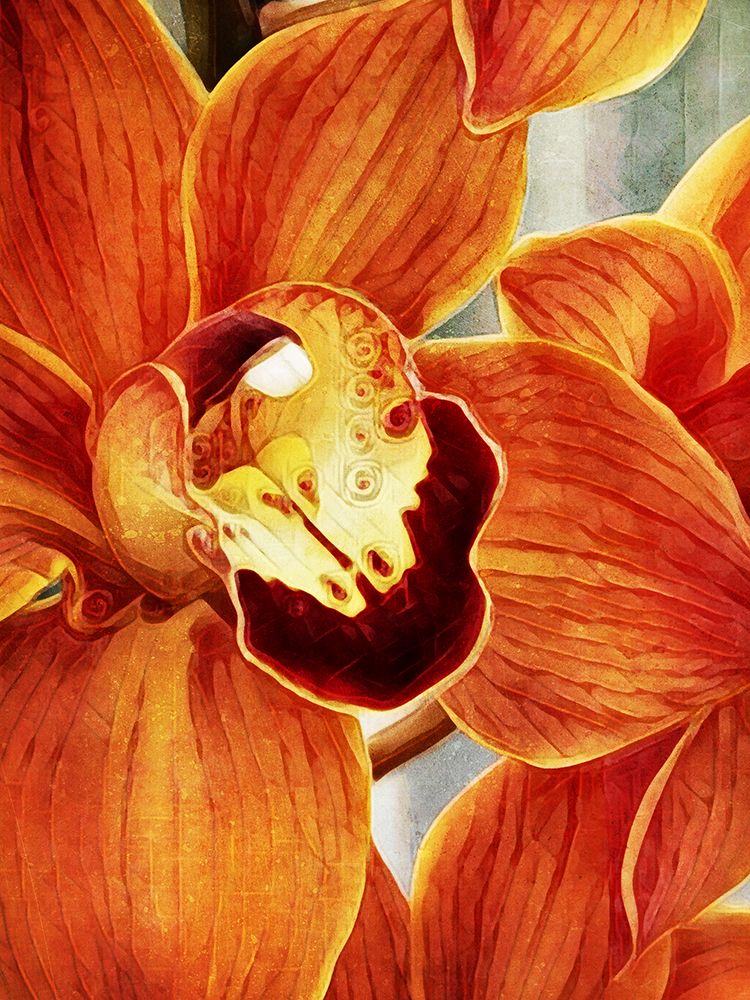 Orange Orchid art print by Ashley Aldridge for $57.95 CAD