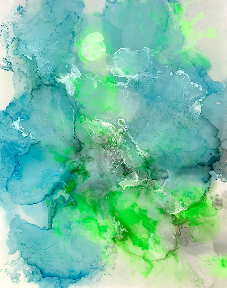 Turquoise Crystal art print by Kim Curinga for $57.95 CAD
