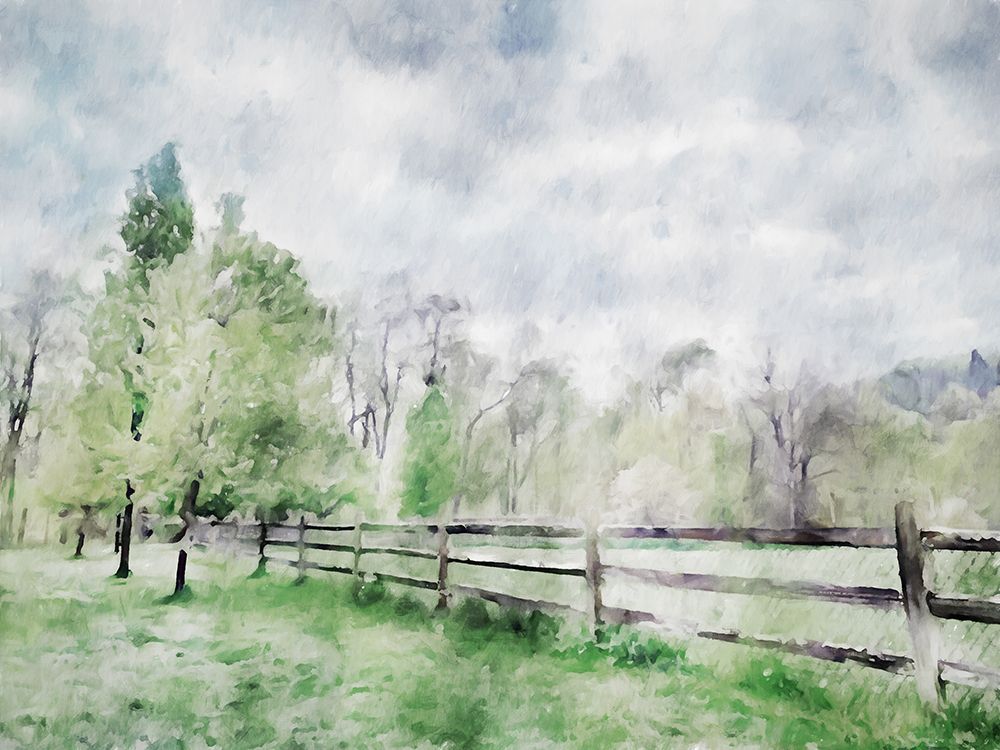 Scenic Fence art print by Kim Curinga for $57.95 CAD
