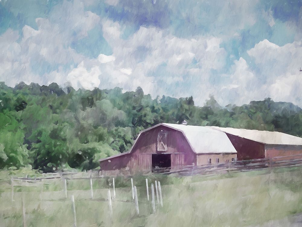 Barn in the Pasture art print by Kim Curinga for $57.95 CAD