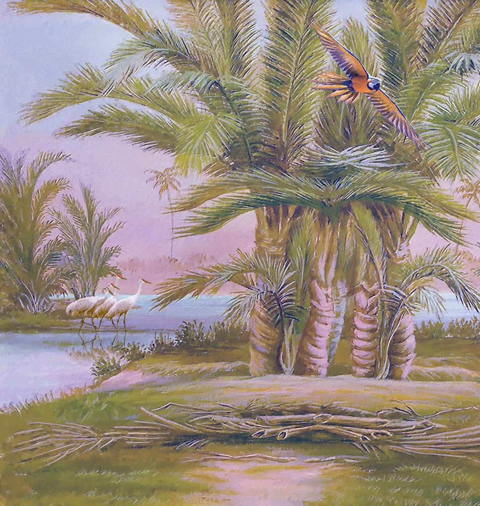 Tranquil Tropics I art print by Steve Hunziker for $57.95 CAD
