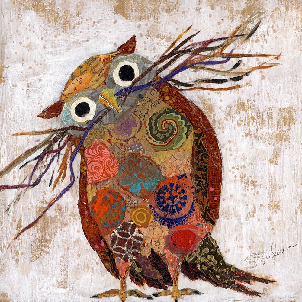 Curious Owl art print by Elizabeth St Hilaire for $57.95 CAD