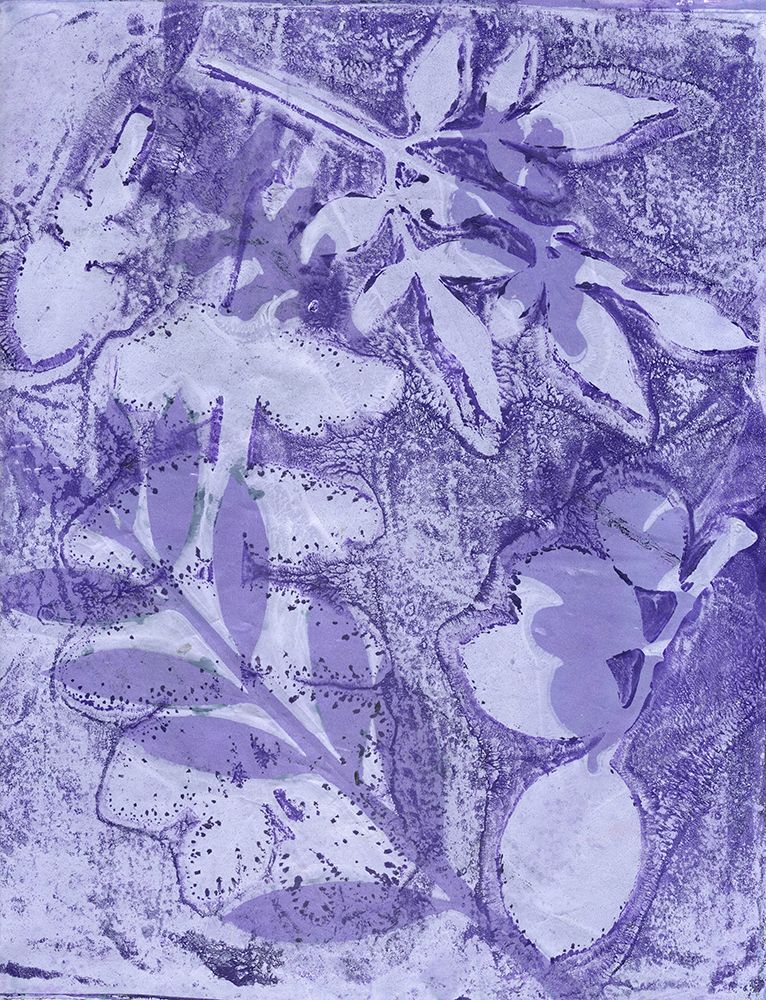 Very Peri Botanical Print I art print by Elizabeth St Hilaire for $57.95 CAD