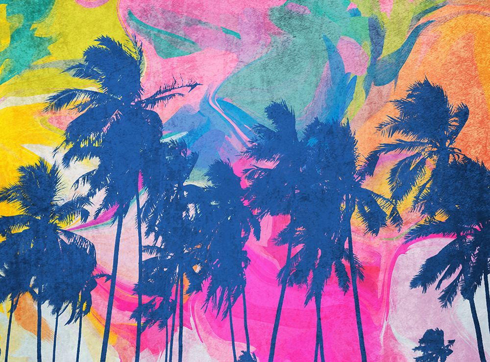 Tropical Palms Nature Magic I art print by Irena Orlov for $57.95 CAD