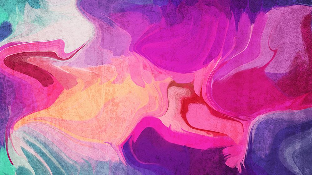 Color Burst Abstraction XVIII art print by Irena Orlov for $57.95 CAD