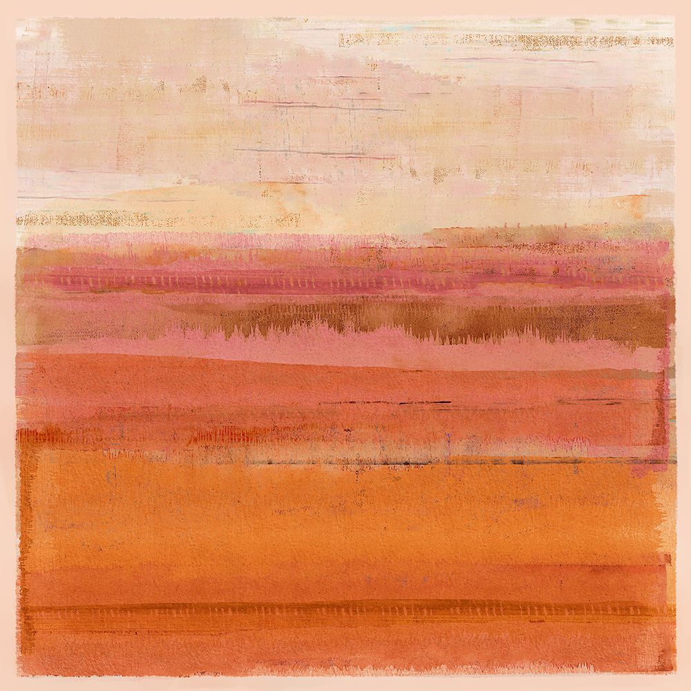 Desert Sunset I art print by Flora Kouta for $57.95 CAD