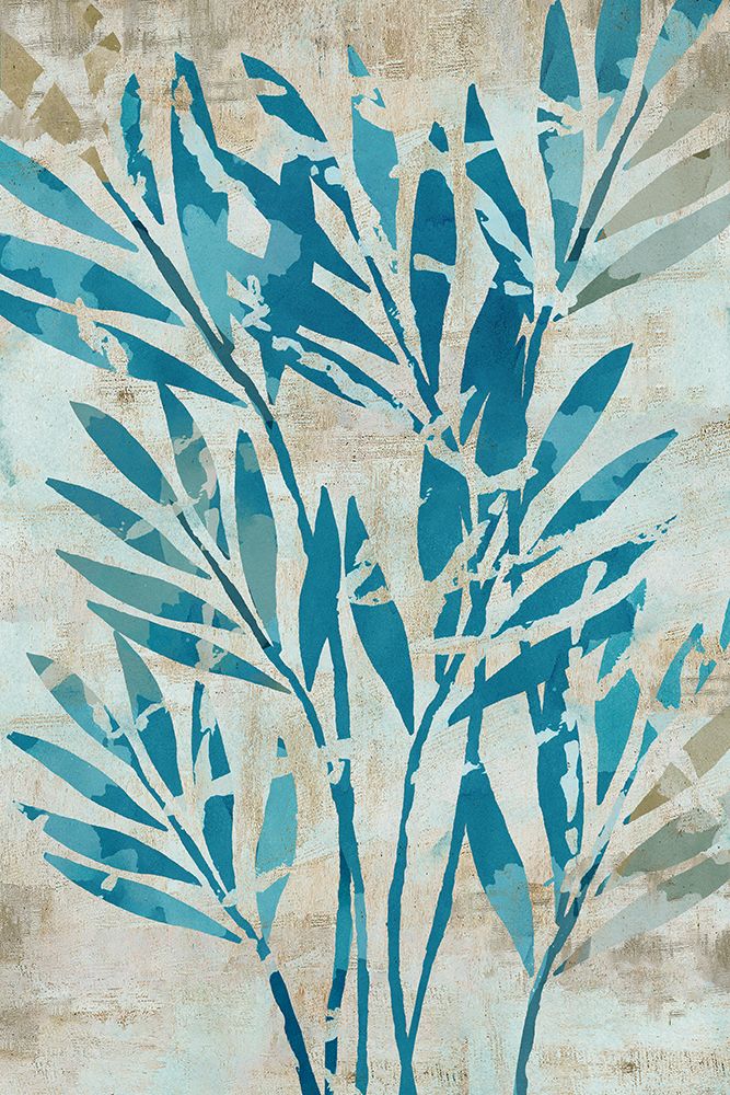 Moonlit Palms II art print by Flora Kouta for $57.95 CAD