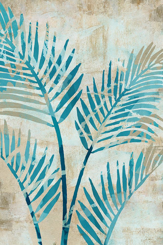 Moonlit Palms IV art print by Flora Kouta for $57.95 CAD