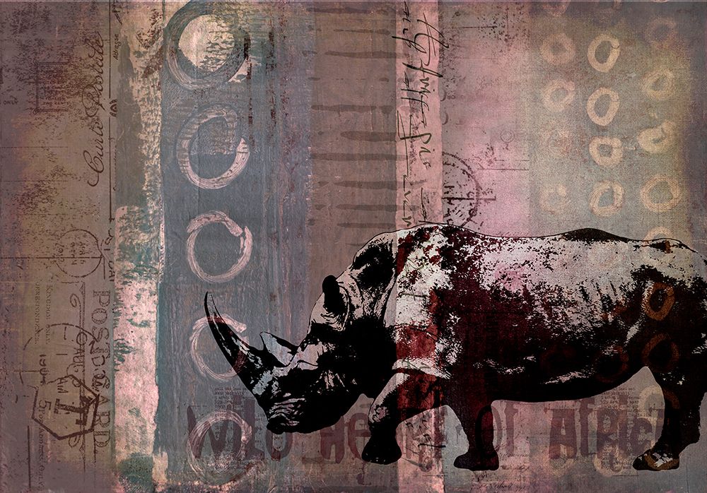 Rhino Wild Africa I art print by Andrea Haase for $57.95 CAD