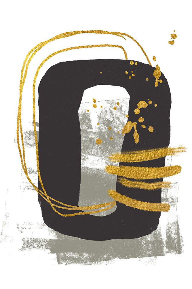 Gold Meets Neutrals V art print by Andrea Haase for $57.95 CAD