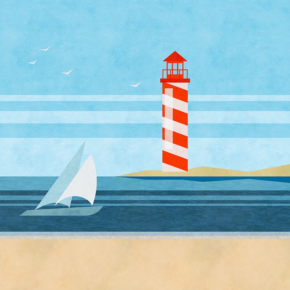 Cape Cod Lighthouse art print by Andrea Haase for $57.95 CAD
