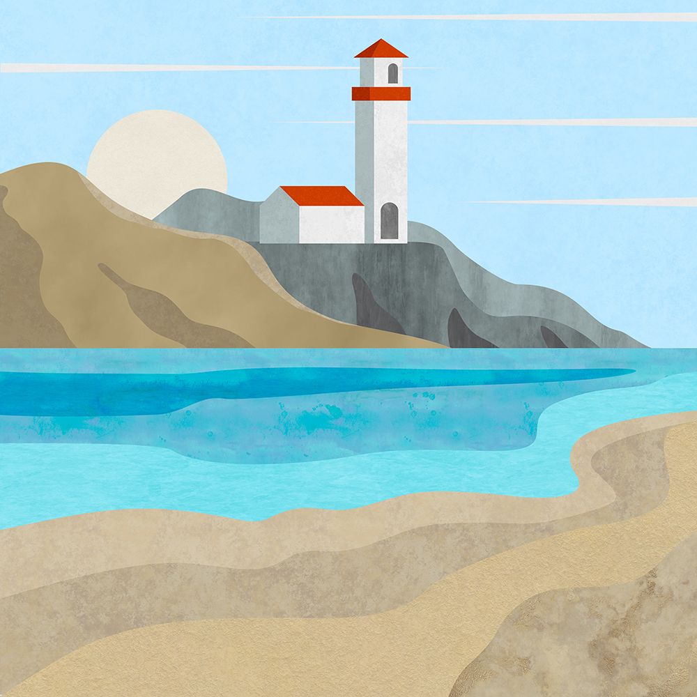 East End Lighthouse art print by Andrea Haase for $57.95 CAD