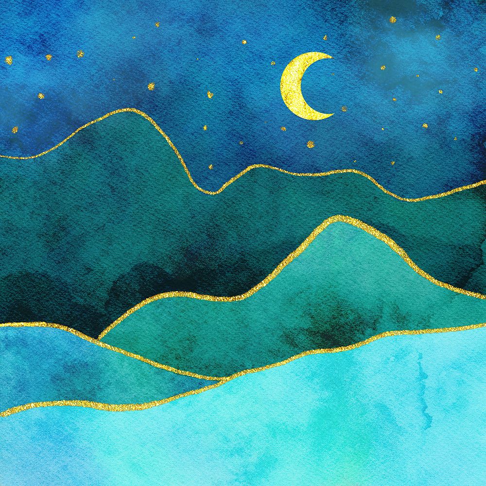 Midnight Moon art print by Andrea Haase for $57.95 CAD