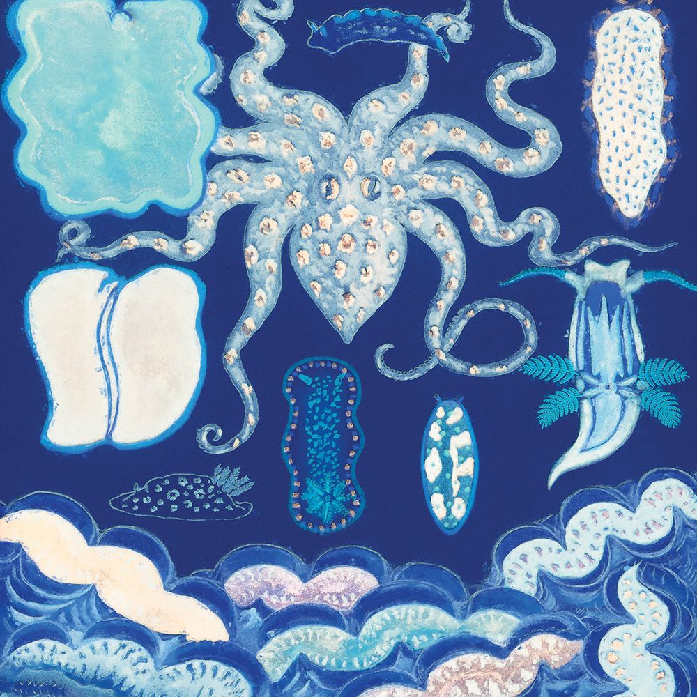 Ocean Blue III art print by Steve Hunziker for $57.95 CAD